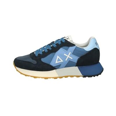 SUN68 - JAKI 2.0 BICOLOR - Bleu - Sneaker - Publicité SUN68 - JAKI 2.0 BICOLOR - Bleu - Sneaker - Publicité