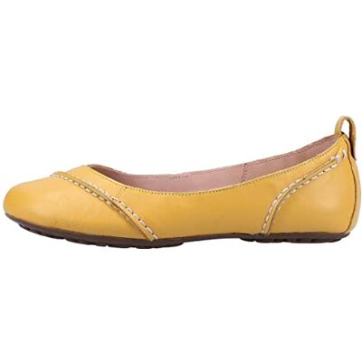 Hush Puppies Femme Janessa Ballerines, Jaune, 38 EU - Publicité Hush Puppies Femme Janessa Ballerines, Jaune, 38 EU - Publicité