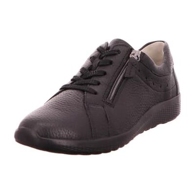 Waldläufer K-Ira Chaussures à lacets en cuir pour femme Noir, Noir , 43 EU XX-Large - Publicité Waldläufer K-Ira Chaussures à lacets en cuir pour femme Noir, Noir , 43 EU XX-Large - Publicité
