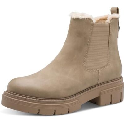 Marco Tozzi Bottines Chelsea pour femme , taupe, 37 EU - Publicité Marco Tozzi Bottines Chelsea pour femme , taupe, 37 EU - Publicité