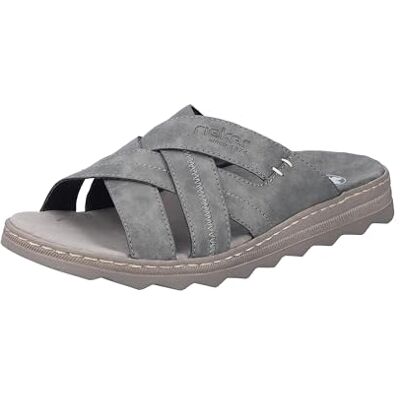 Rieker Homme 21690 Mules, Gris, 40 EU - Publicité Rieker Homme 21690 Mules, Gris, 40 EU - Publicité