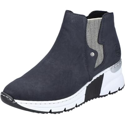Rieker femme Botte tendance, Bleu, 36 EU - Publicité Rieker femme Botte tendance, Bleu, 36 EU - Publicité