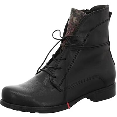 Think! Femme Pensez-Vous Légèrement doublée et Durable Bottine, 0040 Noir Combi, 38 EU - Publicité Think! Femme Pensez-Vous Légèrement doublée et Durable Bottine, 0040 Noir Combi, 38 EU - Publicité