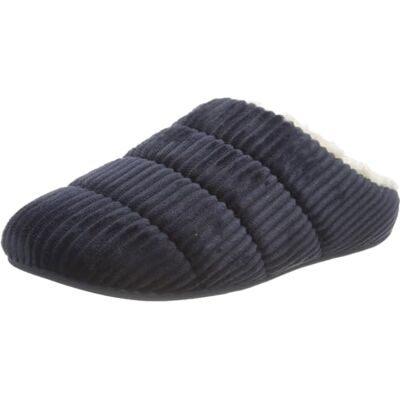 Fitflop Chrissie Chaussons en polaire, bleu marine, 36 EU - Publicité Fitflop Chrissie Chaussons en polaire, bleu marine, 36 EU - Publicité
