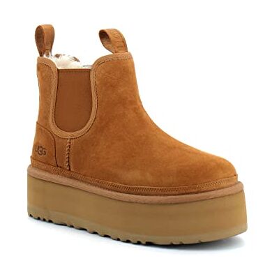 UGG Neumel Platform Chelsea Femme Botte classique, Noisette, 43 EU - Publicité UGG Neumel Platform Chelsea Femme Botte classique, Noisette, 43 EU - Publicité