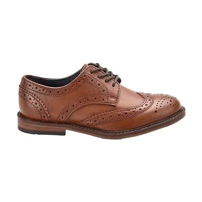 NEXT Garçon Chaussures Richelieu en Cuir à Lacets Pointure Large (G) Marron Fauve 38 - Publicité NEXT Garçon Chaussures Richelieu en Cuir à Lacets Pointure Large (G) Marron Fauve 38 - Publicité