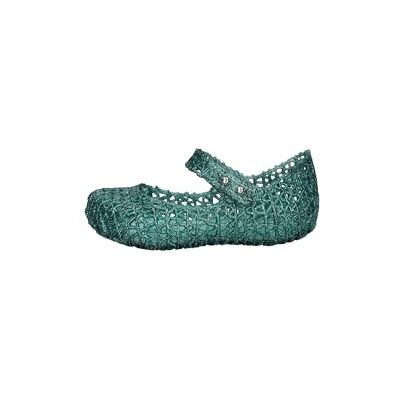 melissa Mini Cloche en Papier BB Sandales Plates pour Fille, Vert, 19/19.5 EU - Publicité melissa Mini Cloche en Papier BB Sandales Plates pour Fille, Vert, 19/19.5 EU - Publicité