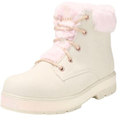 Skechers Street Glitz Bottines pour enfant Naturel Pointure 34, naturel, 2.5 UK Child - Publicité Skechers Street Glitz Bottines pour enfant Naturel Pointure 34, naturel, 2.5 UK Child - Publicité
