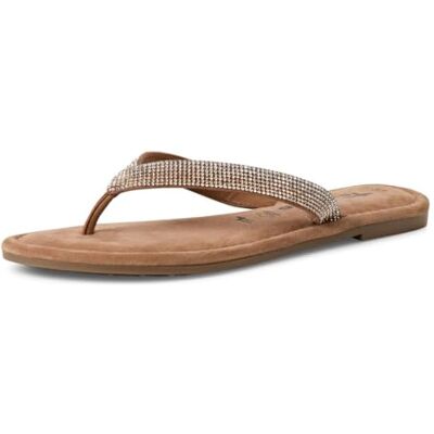 Tamaris Femme mule à entre-doigt plate cuir rose 37 EU - Publicité Tamaris Femme mule à entre-doigt plate cuir rose 37 EU - Publicité