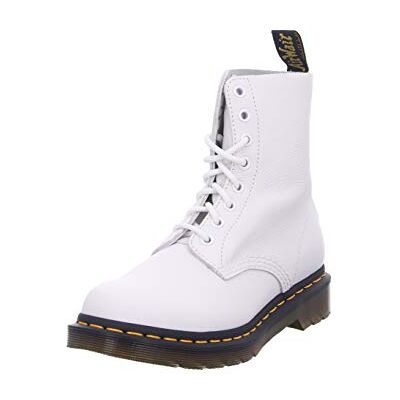 Dr. Martens 8 Eye Boot, Rangers, Optical White Virginia, - Publicité Dr. Martens 8 Eye Boot, Rangers, Optical White Virginia, - Publicité