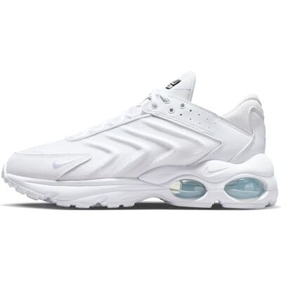 Nike Homme Air Max TW Sneaker, Blanc/Blanc, 44 EU - Publicité Nike Homme Air Max TW Sneaker, Blanc/Blanc, 44 EU - Publicité