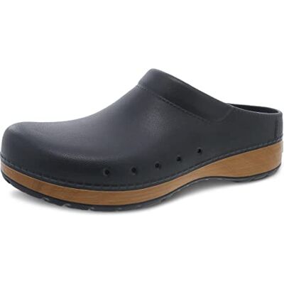 Dansko Men's Kane Black Slip On Mule 8.5-9 M US Comfort, Support, Mens Slip on - Publicité Dansko Men's Kane Black Slip On Mule 8.5-9 M US Comfort, Support, Mens Slip on - Publicité