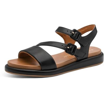 MARCO TOZZI Sandale Femme doublure intérieure douce Végan Moderne, noir (BLACK), 42 EU - Publicité MARCO TOZZI Sandale Femme doublure intérieure douce Végan Moderne, noir (BLACK), 42 EU - Publicité