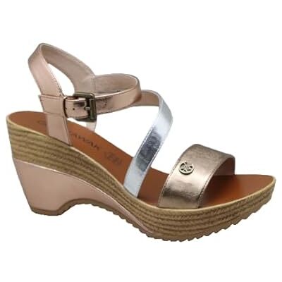 CHATTAWAK Femme Sandale à Talon, Multi, 37 EU - Publicité CHATTAWAK Femme Sandale à Talon, Multi, 37 EU - Publicité