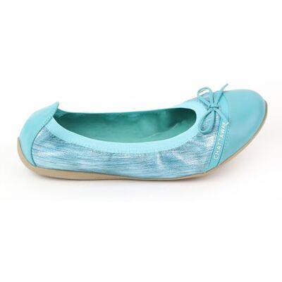 CHATTAWAK Femme Ballerine Caprice Turquoise, 39 - Publicité CHATTAWAK Femme Ballerine Caprice Turquoise, 39 - Publicité