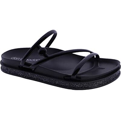 DON ALGODON Atenas, Tongs femme Sandales femme, Noir, 37 EU - Publicité DON ALGODON Atenas, Tongs femme Sandales femme, Noir, 37 EU - Publicité