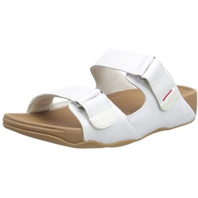 Fitflop Homme Gogh MOC Slide Sandale Glissante, Blanc, 45 EU - Publicité Fitflop Homme Gogh MOC Slide Sandale Glissante, Blanc, 45 EU - Publicité