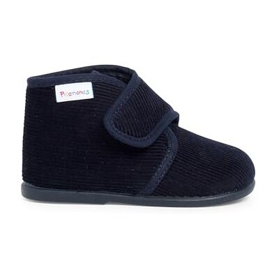 Pisamonas Chaussons en Velours Côtelé À Scratch Taille 28 Couleur Bleu Marine - Publicité Pisamonas Chaussons en Velours Côtelé À Scratch Taille 28 Couleur Bleu Marine - Publicité
