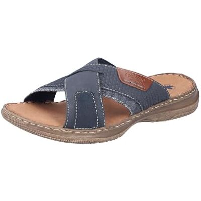 Rieker Mules pour homme 21491, bleu, 42 EU - Publicité Rieker Mules pour homme 21491, bleu, 42 EU - Publicité