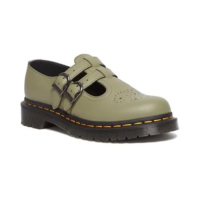 Dr. Martens Chaussures plates Mary Jane 8065 pour femme, Olive en sourdine, 36 EU - Publicité Dr. Martens Chaussures plates Mary Jane 8065 pour femme, Olive en sourdine, 36 EU - Publicité