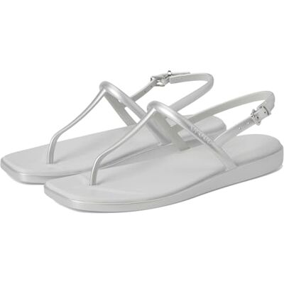 Crocs Sandales à bride pour femmes Miami, Argenté, 9 - Publicité Crocs Sandales à bride pour femmes Miami, Argenté, 9 - Publicité