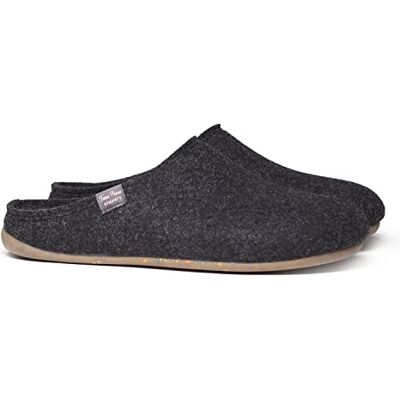 TONI PONS Chaussons de maison pour hommes en feutre recyclé NEO-FR Noir, 42 EU. Publicité TONI PONS Chaussons de maison pour hommes en feutre recyclé NEO-FR Noir, 42 EU. Publicité