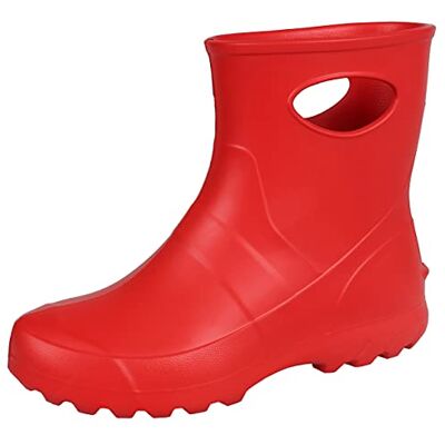 Lemigo Bottes de Pluie de Jardin Unisexes Très Légères en EVA Garden 36-47 EU (Rouge, Système Taille Chaussures EU, Adulte, Numérique, Moyen, 40) - Publicité Lemigo Bottes de Pluie de Jardin Unisexes Très Légères en EVA Garden 36-47 EU (Rouge, Système Taille Chaussures EU, Adulte, Numérique, Moyen, 40) - Publicité