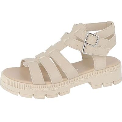 TOM TAILOR Sandales de pêche pour femme , beige, 41 EU - Publicité TOM TAILOR Sandales de pêche pour femme , beige, 41 EU - Publicité