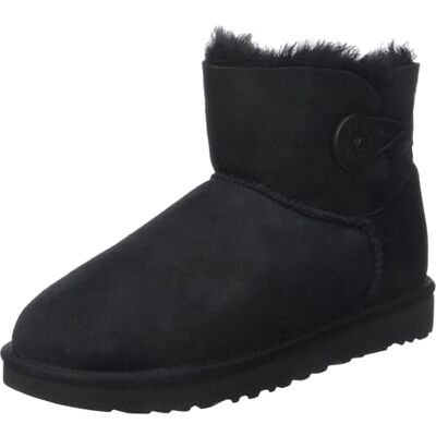 UGG Damen mini b ii blk Kurzschaft Stiefel, Schwarz, 40 EU - Publicité UGG Damen mini b ii blk Kurzschaft Stiefel, Schwarz, 40 EU - Publicité