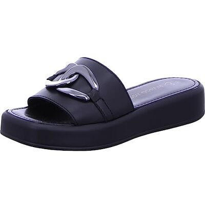 MARCO TOZZI Femme Damen Mules, Noir, 38 EU - Publicité MARCO TOZZI Femme Damen Mules, Noir, 38 EU - Publicité