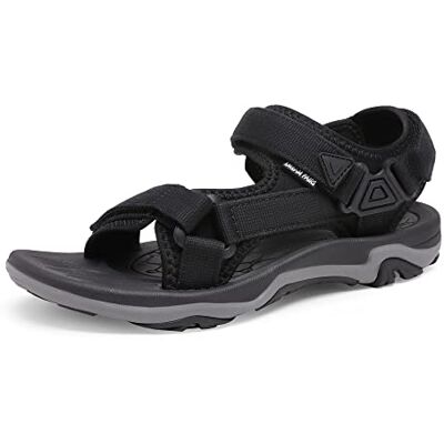 DREAM PAIRS Sandales de Sport pour Femmes d'été Confortables Sandale de Extérieur Elégantes et Pratique,Size 41.5,Noir,DSA214 - Publicité DREAM PAIRS Sandales de Sport pour Femmes d'été Confortables Sandale de Extérieur Elégantes et Pratique,Size 41.5,Noir,DSA214 - Publicité