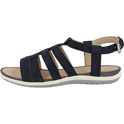 Geox Femme D Sandal Vega D Sandales, Dk Blue, 39 EU - Publicité Geox Femme D Sandal Vega D Sandales, Dk Blue, 39 EU - Publicité