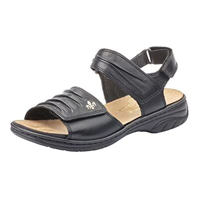 Rieker Printemps/été 64560 Sandales pour Femme, Noir, 40 EU - Publicité Rieker Printemps/été 64560 Sandales pour Femme, Noir, 40 EU - Publicité