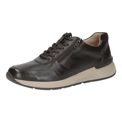 CAPRICE Baskets Homme Basses en Cuir avec Fermeture éclair, Marron (DK Brown Comb), 41 EU - Publicité CAPRICE Baskets Homme Basses en Cuir avec Fermeture éclair, Marron (DK Brown Comb), 41 EU - Publicité