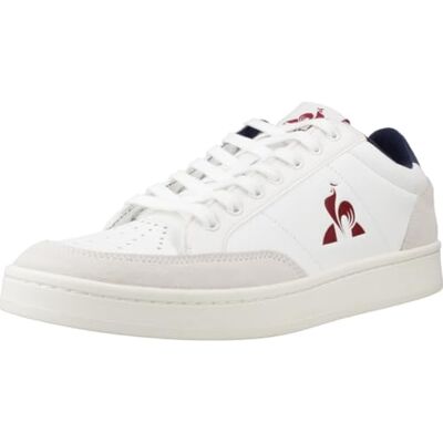 Le Coq Sportif COURTNET Optical White/Dress Blue Baskets Homme Cuir Synthétique Textile Caoutchouc Design Classique pour Usage Quotidien Taille 46 EU Bicolore - Publicité Le Coq Sportif COURTNET Optical White/Dress Blue Baskets Homme Cuir Synthétique Textile Caoutchouc Design Classique pour Usage Quotidien Taille 46 EU Bicolore - Publicité