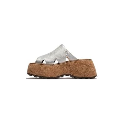 Fly London Femme CEIR280FLY Sandal, Silver, 41 EU - Publicité Fly London Femme CEIR280FLY Sandal, Silver, 41 EU - Publicité