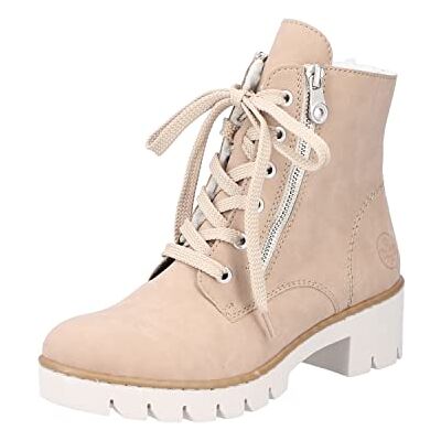 Rieker Damen Stiefel Beige GR. 38 - Publicité Rieker Damen Stiefel Beige GR. 38 - Publicité