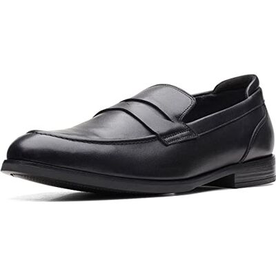 Clarks, cuir noir, 44 EU - Publicité Clarks, cuir noir, 44 EU - Publicité