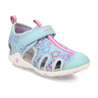 Geox Fille J Sandal Whinberry G, Aqua Lilac, 36 EU - Publicité Geox Fille J Sandal Whinberry G, Aqua Lilac, 36 EU - Publicité