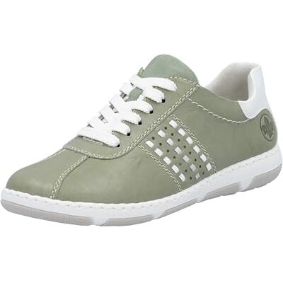 Rieker Femme 42408 Chaussures à Lacets, Vert, 42 EU - Publicité Rieker Femme 42408 Chaussures à Lacets, Vert, 42 EU - Publicité