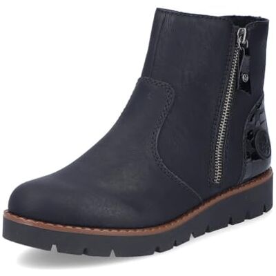 Rieker Damen Ankle Boots 44950, Frauen Stiefeletten, Lose Einlage,knöchelhoch,reißverschluss,Stiefel,Bootee,Booties,Schwarz (00),36 EU / 3.5 UK - Publicité Rieker Damen Ankle Boots 44950, Frauen Stiefeletten, Lose Einlage,knöchelhoch,reißverschluss,Stiefel,Bootee,Booties,Schwarz (00),36 EU / 3.5 UK - Publicité