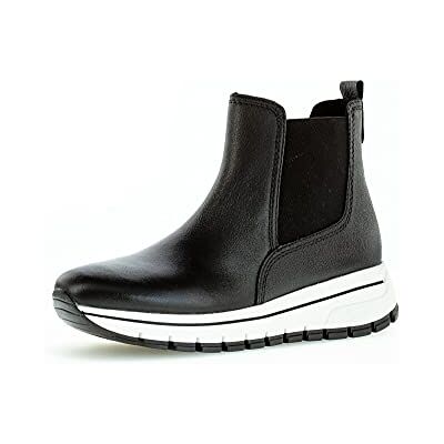 Gabor Femme Bottines, Dame Bottines Chelsea,Semelle intérieure Amovible,Demi-Bottes,Bottines,Bottes de Glisse,Plat,Noir (Schwarz),40 EU / 6.5 UK - Publicité Gabor Femme Bottines, Dame Bottines Chelsea,Semelle intérieure Amovible,Demi-Bottes,Bottines,Bottes de Glisse,Plat,Noir (Schwarz),40 EU / 6.5 UK - Publicité