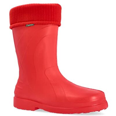 Demar federleichte Eva Bottes en Caoutchouc Bottes doublé Luna Rouge Taille 37/38 EU - Publicité Demar federleichte Eva Bottes en Caoutchouc Bottes doublé Luna Rouge Taille 37/38 EU - Publicité