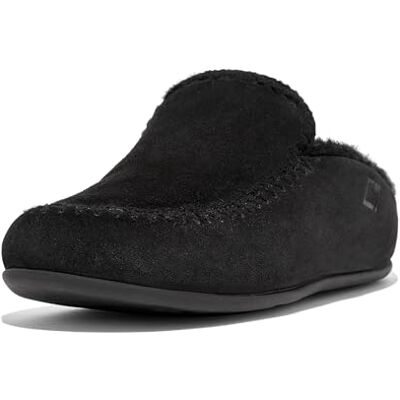 Fitflop Pantoufles Chrissie avec coutures au crochet pour femme, tout noir, 37 EU - Publicité Fitflop Pantoufles Chrissie avec coutures au crochet pour femme, tout noir, 37 EU - Publicité