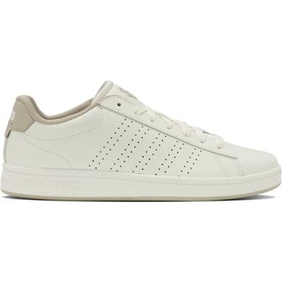 K-Swiss Baskets Court Base II pour Homme, Blanches, Taille 42,5 UE, Blanc., 42.5 EU - Publicité K-Swiss Baskets Court Base II pour Homme, Blanches, Taille 42,5 UE, Blanc., 42.5 EU - Publicité