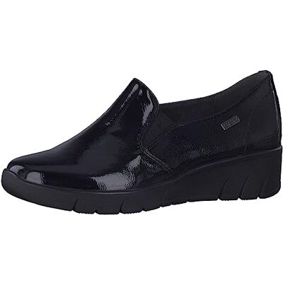 Jana Mocassins Femme déperlants Vegan, Black Patent, 38 EU - Publicité Jana Mocassins Femme déperlants Vegan, Black Patent, 38 EU - Publicité