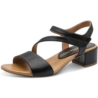 MARCO TOZZI Sandale femme semelle de confort Feel Me moelleuse Vegan doublure douce Élégant, noir (BLACK), 36 EU - Publicité MARCO TOZZI Sandale femme semelle de confort Feel Me moelleuse Vegan doublure douce Élégant, noir (BLACK), 36 EU - Publicité