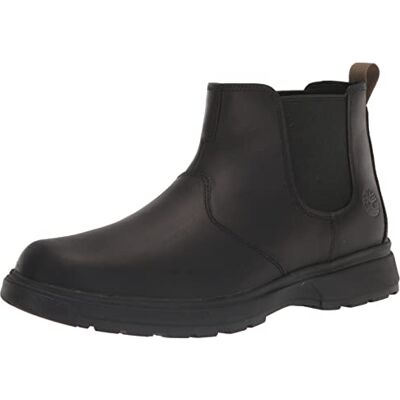 Timberland Homme Atwells Ave Chelsea Bottine, Black Full Grain, 41.5 EU - Publicité Timberland Homme Atwells Ave Chelsea Bottine, Black Full Grain, 41.5 EU - Publicité