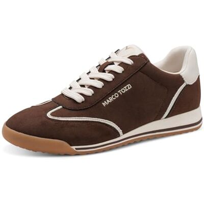 MARCO TOZZI Femmes Baskets Feel Me Doux Semelle Amovible Doublure Douce Stylé, Marron (Chocolate), 38 EU - Publicité MARCO TOZZI Femmes Baskets Feel Me Doux Semelle Amovible Doublure Douce Stylé, Marron (Chocolate), 38 EU - Publicité