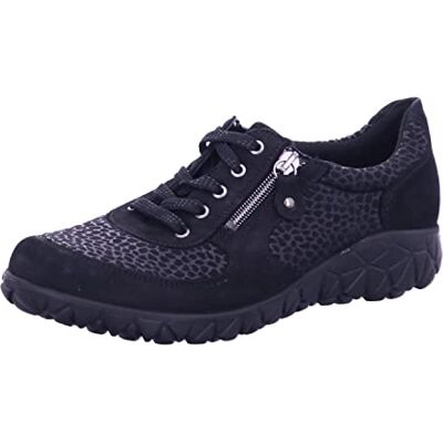 Waldläufer Damen Sneaker Schuhe Havy Soft Schnürschuh Leder-/Textilkombination Sport Halbschuhe Uni - Publicité Waldläufer Damen Sneaker Schuhe Havy Soft Schnürschuh Leder-/Textilkombination Sport Halbschuhe Uni - Publicité